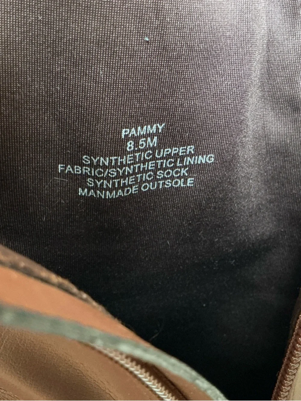 Steve Madden Brown Ankle Boots Square Toe Block Heel Size 8.5 - Picture 5 of 7